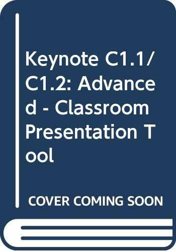 Keynote C1.1/C1.2: Advanced - Classroom Presentation Tool