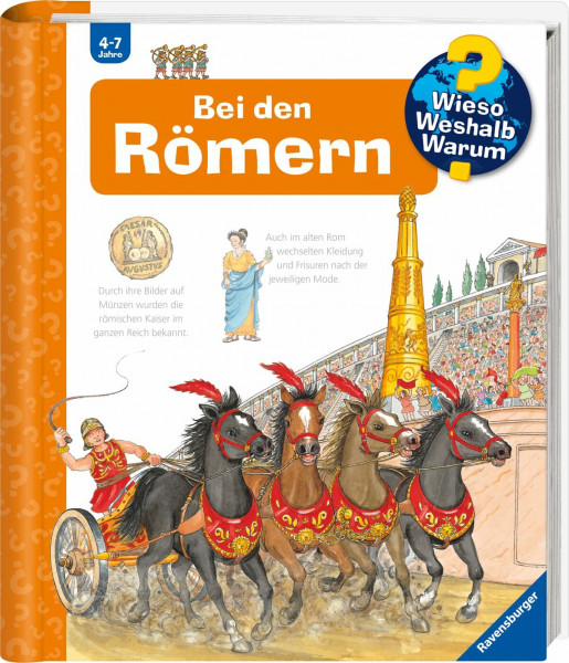 Wieso? Weshalb? Warum?, Band 30 - Bei den Römern (Sachbuch ab 4 Jahre - mit Klappen) (Kernreihe, 30)
