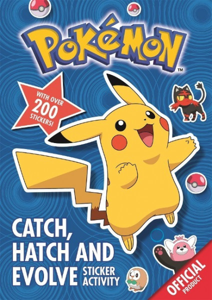 Pokemon: Catch, Hatch and Evolve Sticker Activity