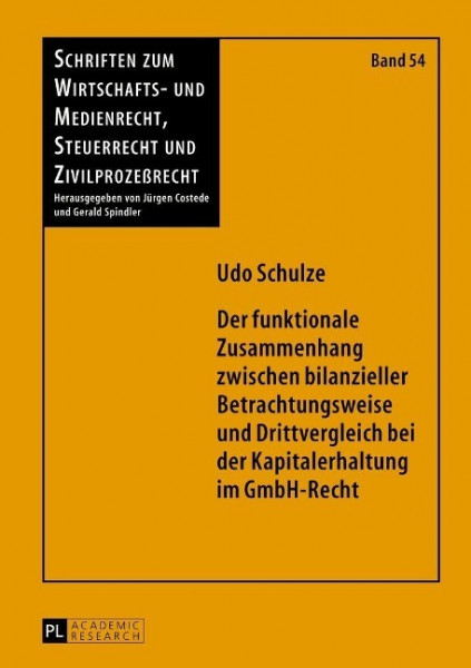 Der funktionale Zusammenhang zwischen bilanzieller Betrachtungsweise und Drittvergleich bei der Kapi