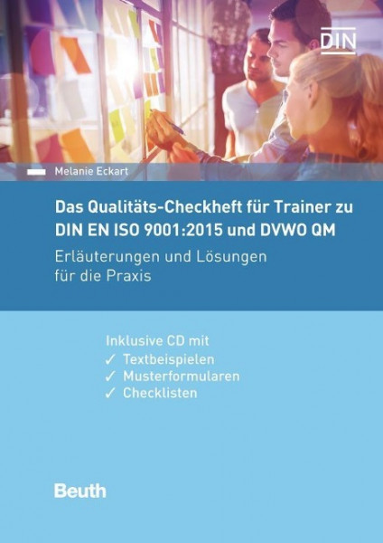 Das Qualitäts-Checkheft für Trainer zu DIN EN ISO 9001:2015 und DVWO QM