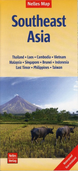 Nelles Map Southeast Asia / Südostasien / Asie du Sud-Est / Sudeste Asiático 1 : 4 500 000