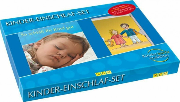 Kinder-Einschlaf-Set: So schläft Ihr Kind gut. Box mit Buch + 50 Vorlesekarten: Box mit Eltern-Ratgeber 'So schläft Ihr Kind gut' und 50 Vorlesekarten (Kinder /leicht erziehen)
