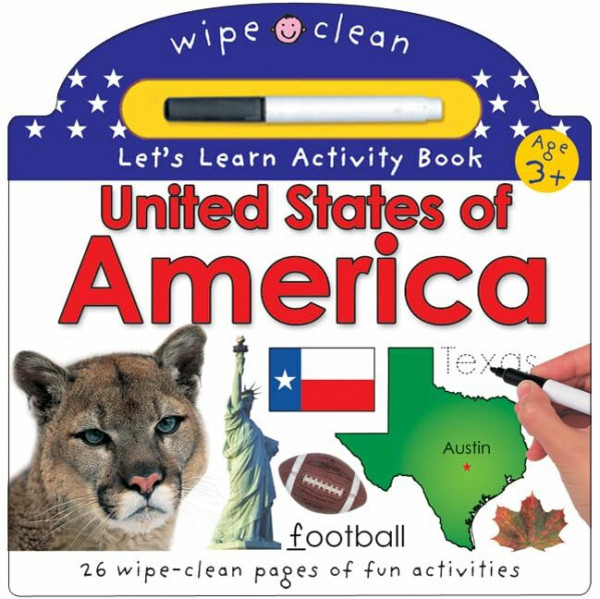 United States of America (Wipe Clean Let's Learn Activity Book)