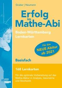 Erfolg im Mathe-Abi 168 Lernkarten Basisfach Allgemeinbildendes Gymnasium Baden-Württemberg ab 2021