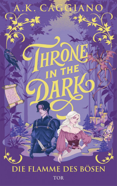 Throne in the Dark: Die Flamme des Bösen | RomCom trifft Romantasy (Villains & Virtues, Band 1)