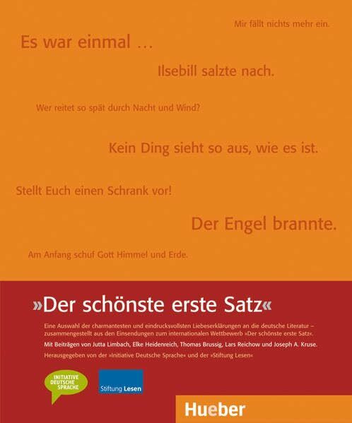 Der schönste erste Satz: Buch (Miscelaneous)