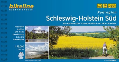 Bikeline Radatlas Schleswig - Holstein Süd