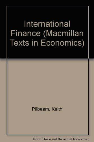 International Finance (Macmillan Texts in Economics)