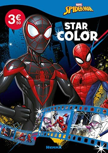 Marvel Spider-Man - Star Color (Miles Morales, Peter Parker): Miles Morales et Peter Parker