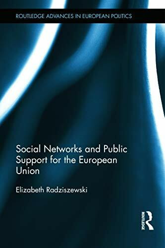 Social Networks and Public Support for the European Union (Routledge Advances in European Politics, 97, Band 97)