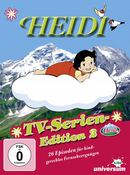 Heidi - TV-Serien-Edition 2/Folgen 27-52 [4 DVDs]