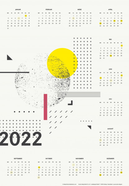 Posterkalender Geometrisch 2022