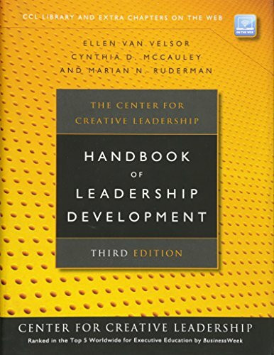 The Center for Creative Leadership Handbook of Leadership Development (J-B CCL (Center for Creative Leadership), Band 122)