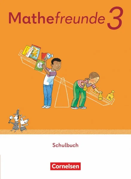 Mathefreunde - Allgemeine Ausgabe 2022 - 3. Schuljahr: Schulbuch mit Kartonbeilagen und "Das kann ich schon!"-Heft - Leihmaterial mit digitalen Medien