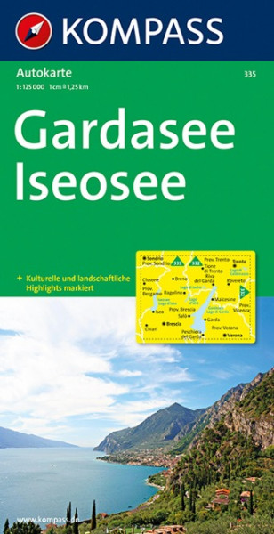 Gardasee - Iseosee 1 : 125 000