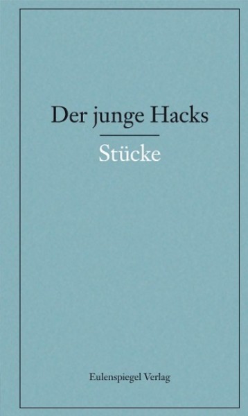 Der junge Hacks 2