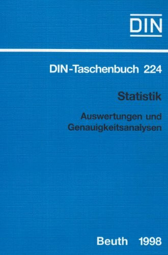 Statistik: Auswertung und Genauigkeitsanalysen (DIN-Taschenbuch)