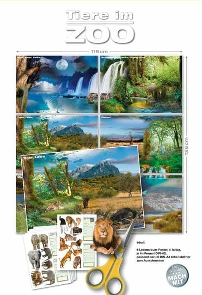 Tiere im ZOO: Postermappe Tiere im ZOO: Postermappe