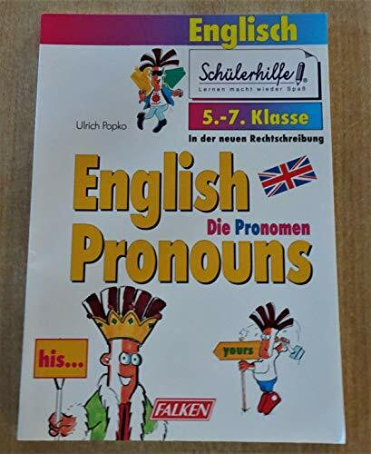 Englisch Pronouns (5.-7. Klasse). Die Pronomen.