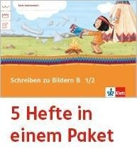 Mein Indianerheft. Schreiben zu Bildern B. Arbeitsheft Klasse 1/2 (5-er Paket)