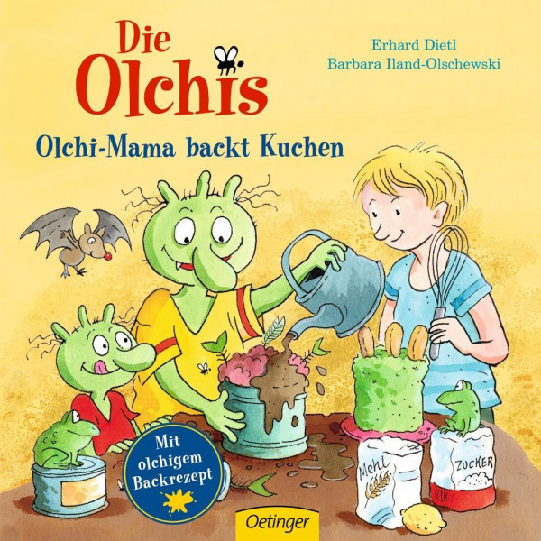 Die Olchis. Olchi-Mama backt Kuchen