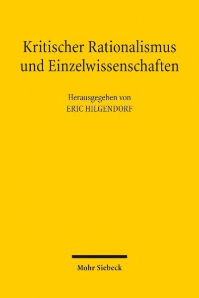 Kritischer Rationalismus und Einzelwissenschaften