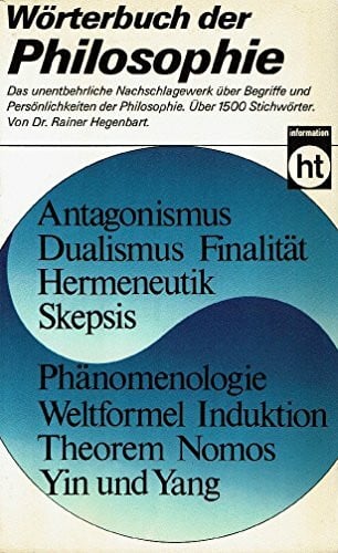 Wörterbuch der Philosophie.