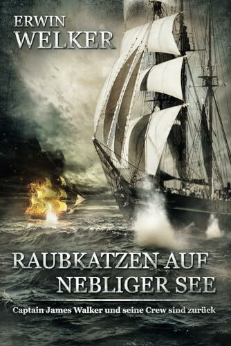 Raubkatzen auf nebliger See: Captain James Walker und seine Crew sind zurück / Historischer Roman über Seefahrer (Spannende Seefahrer-Romane)
