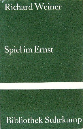 Spiel im Ernst: Roman. Aus dem Tschechischen von Peter Sacher (Bibliothek Suhrkamp)