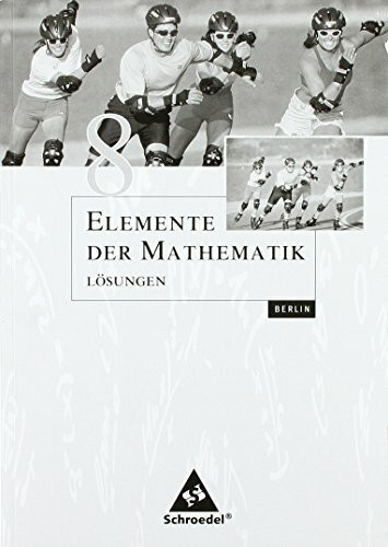 Elemente der Mathematik 8. Lösungen. Ssekundarstufe 1. Mecklenburg-Vorpommern
