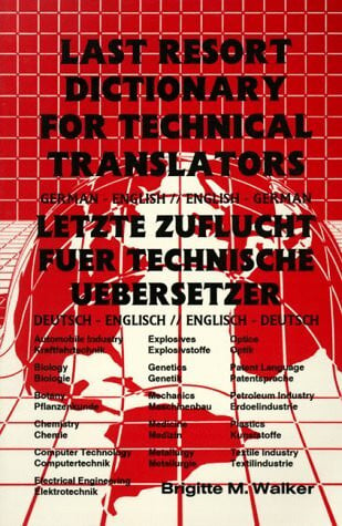 Last Resort Dictionary for Technical Translators