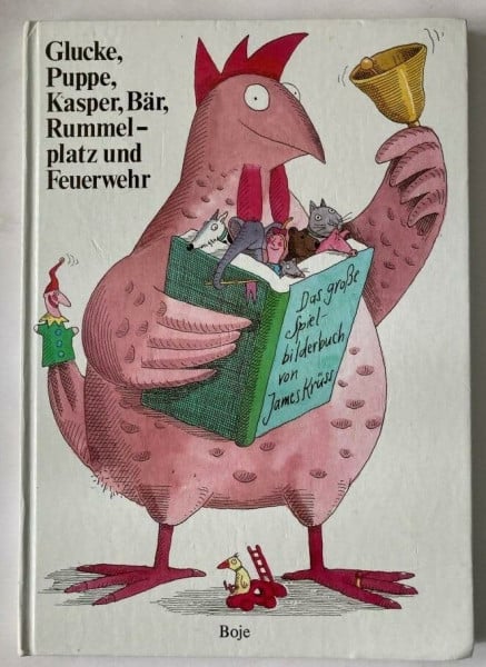 Glucke, Puppe, Kasper, Rummelplatz und Feuerwehr
