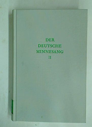 Der deutsche Minnesang: Aufsätze zu seiner Erforschung