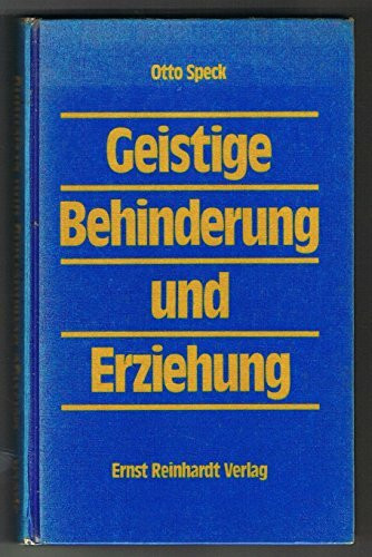 Geistige Behinderung und Erziehung.