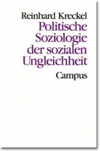Politische Soziologie der sozialen Ungleichheit: Studienausgabe (Theorie und Gesellschaft)