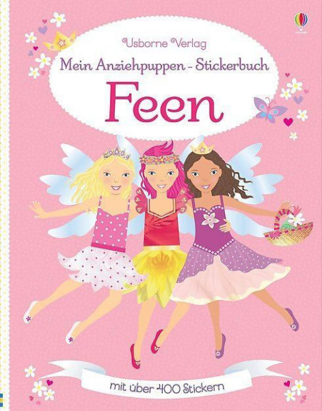 Mein Anziehpuppen-Stickerbuch: Feen