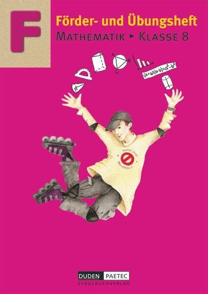 Förder- und Übungsheft Mathematik, Klasse 8, EURO (Förderhefte Mathematik)