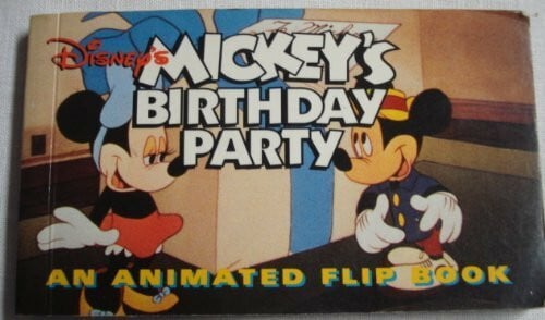 Disney's Mickey's Birthday Party: An Animated Flip Book