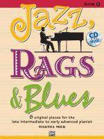 Jazz, Rags & Blues, Book 5: 8 Original Pieces for the Later Intermediate to Early Advanced Pianist [With CD (Audio)]