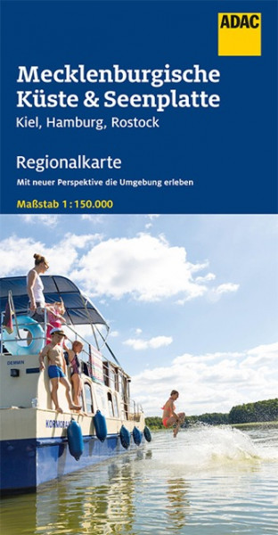 ADAC Regionalkarte Deutschland Blatt 2 Mecklenburgische Küste und Seenplatte
