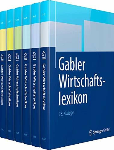 Gabler Wirtschaftslexikon: A-Z. Mehr als 25.000 Stichwörter