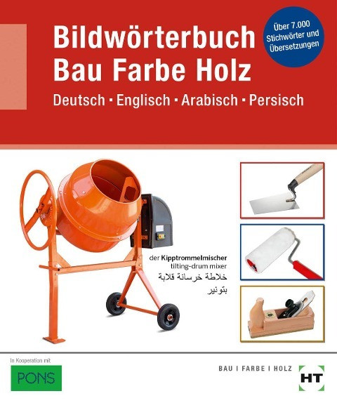 Bildwörterbuch Bau, Farbe, Holz