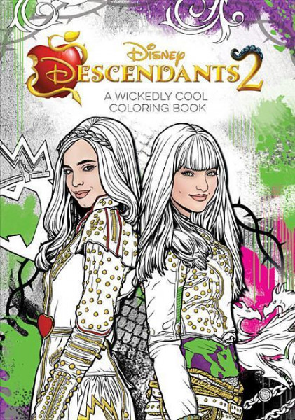 Descendants 2 a Wickedly Cool Coloring Book