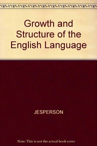 Growth and Structure of the English Language