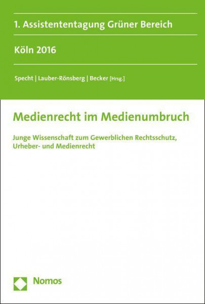 Medienrecht im Medienumbruch