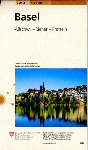 Swisstopo 1 : 25 000 Basel