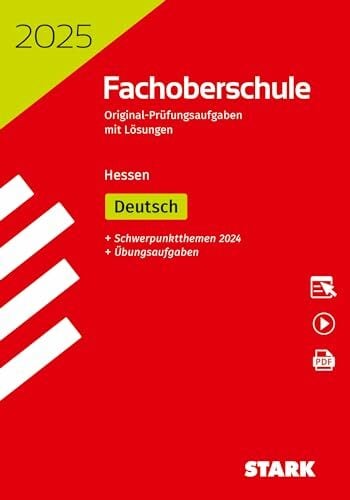 STARK Abschlussprüfung FOS Hessen 2025 - Deutsch (Abitur-Prüfungen) STARK Abschlussprüfung FOS Hessen 2025 - Deutsch (Abitur-Prüfungen)