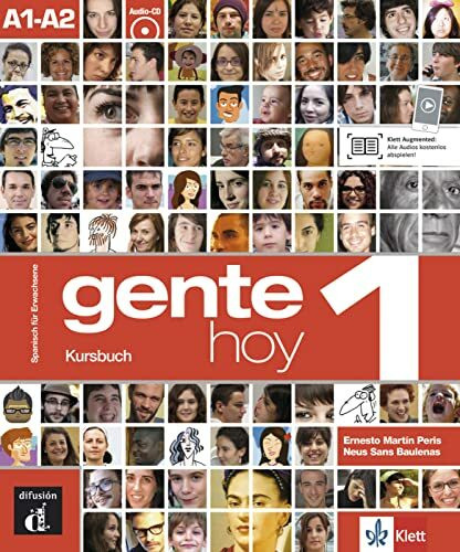 Gente hoy 1 A1-A2: Kursbuch mit Audios