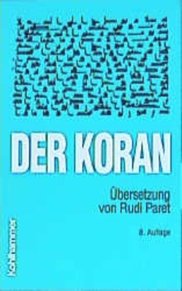 Der Koran, Taschenbuchausgabe, Übersetzung